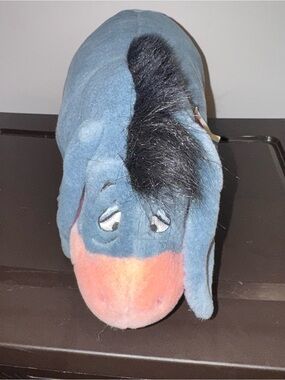 Vintage Eeyore Trudi Spa plush Eeyore- 13"  Large Plush With Original Tag